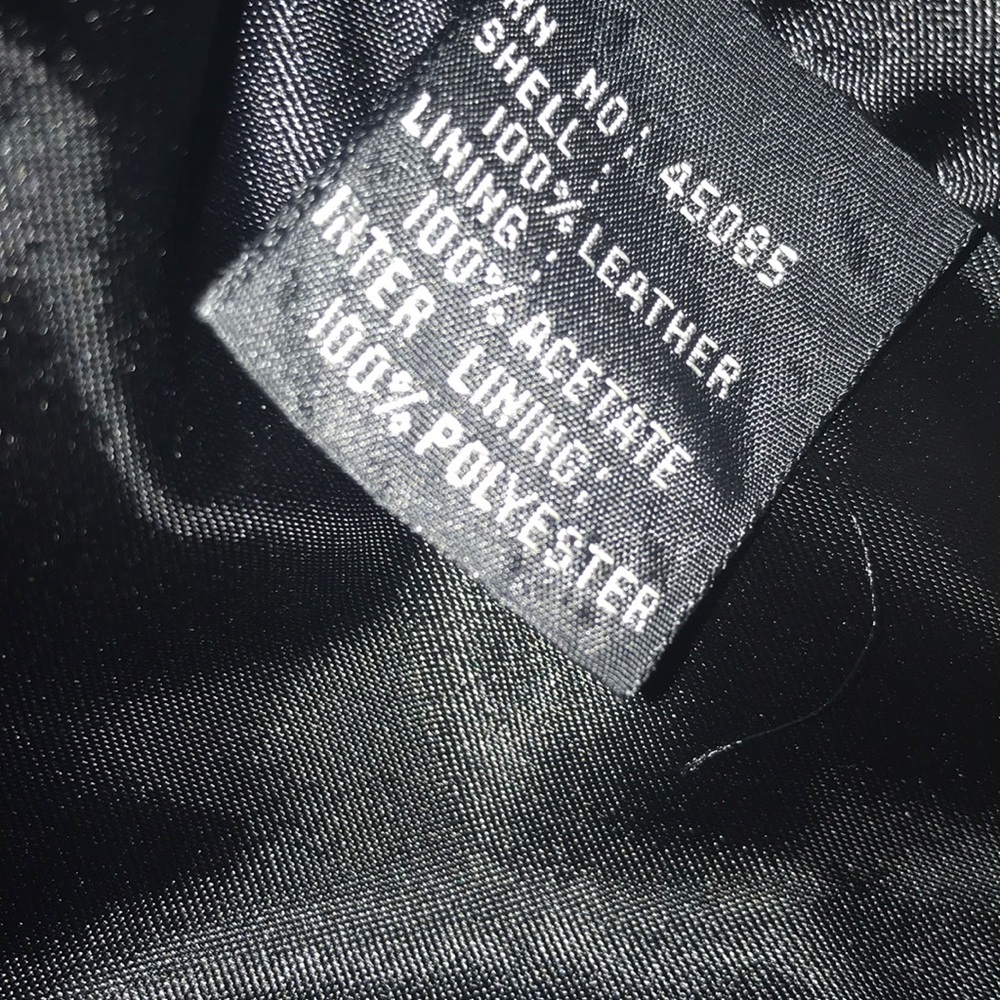 Leather Bomber Jacket - Picture 8 of 12